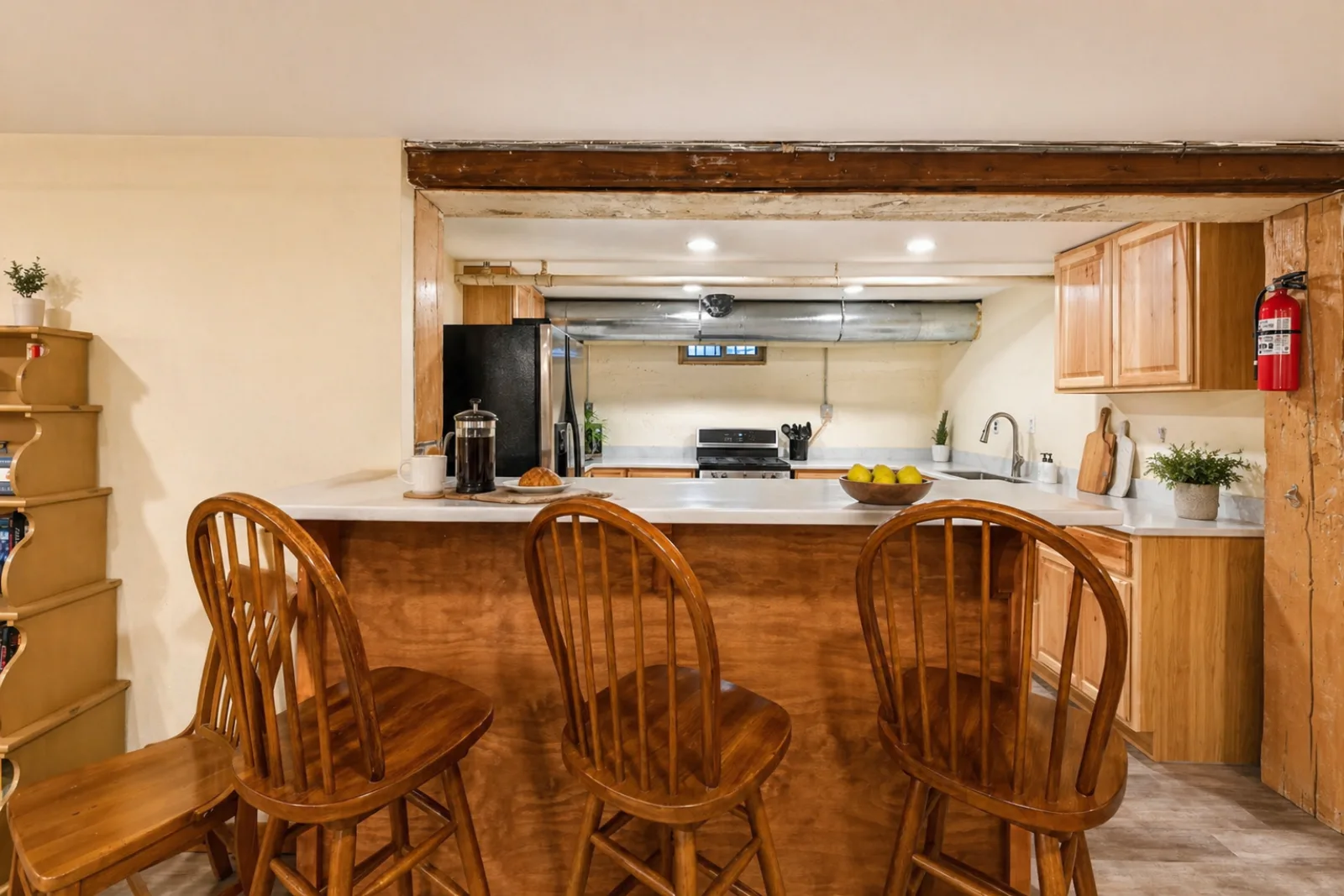 Third king bedroom at Harbour Hideout — sleeps 8 in downtown Sheridan, Wyoming