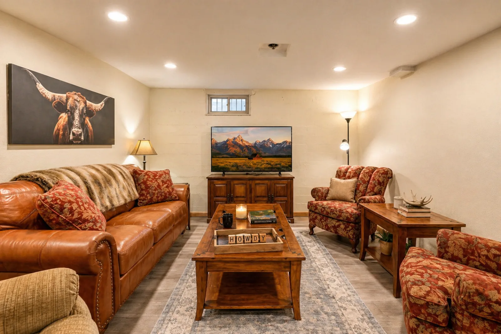 Full kitchen at Harbour Hideout — Sheridan WY 3-bedroom rental