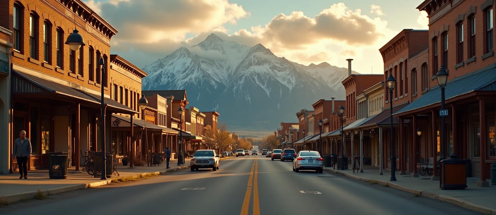furnished vacation rental living room with mountain views Sheridan Wyoming